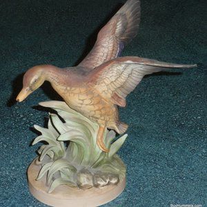 Female Mallard Duck By Andrea Collectible Bird Figurine 7-3/4" - Christmas Gift!